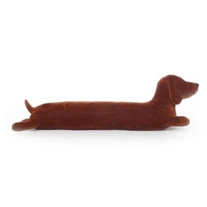 1pc Dachshund dog Plush throw Pillow Soft and Durable Faux Fur Throwing sofa Pillow Cushion Dachshund Animal G251124