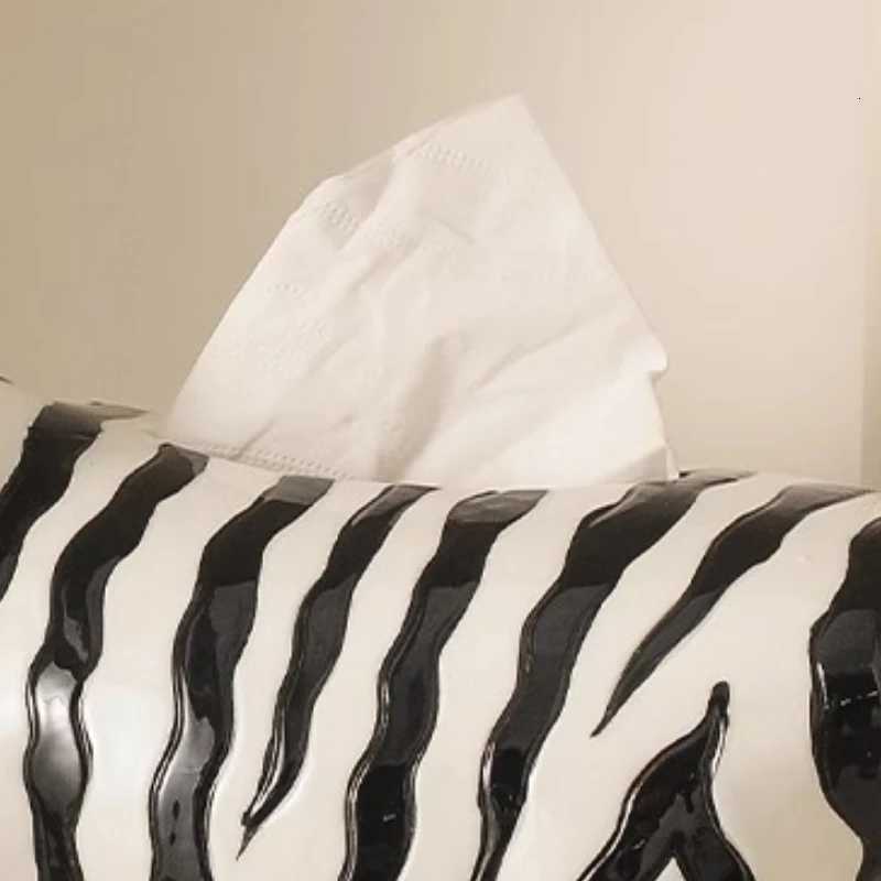 Ornament Napkin Tissue Boxes Coffee Disposable Restaurant Cute Tissue Boxes Bathroom Ceramic Home Storage Carta Assorbente MHZJHM251124