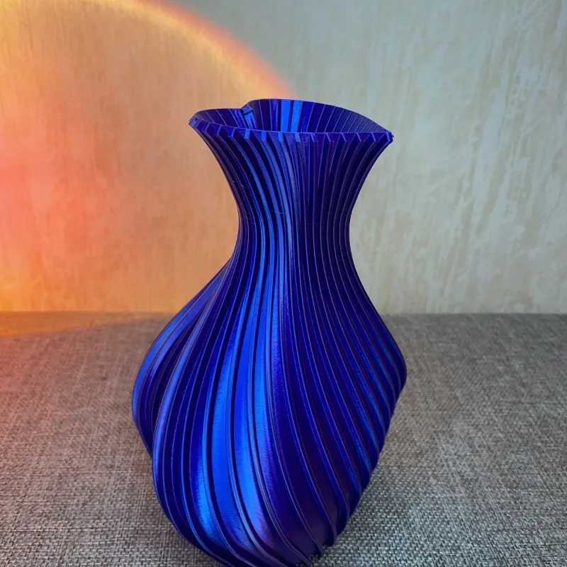 Table Vase Ornaments Luxury Modern Flower Arrangement Flower Bottle Aesthetic Elegant Vases Plants Centerpiece Home Decoration C251124