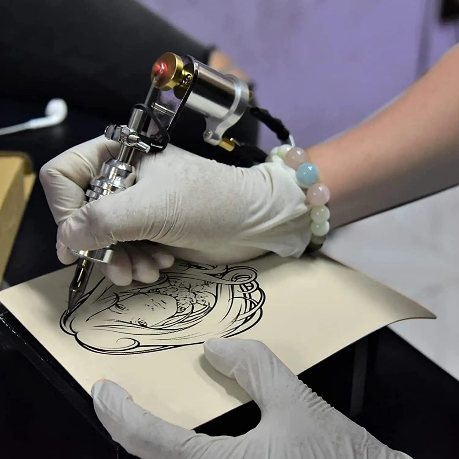 3/5/10/15/20pcs Permanent Makeup Tattoo Practice Skins Blank Tattoo Practice Fake Skins Double Sided 15x20cm 250422