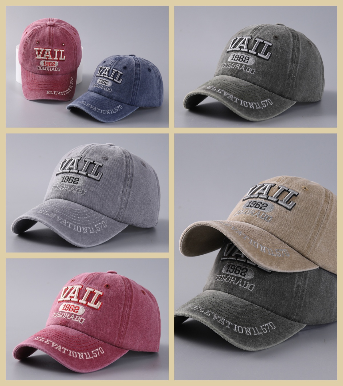 Letter Baseball Cap… - image