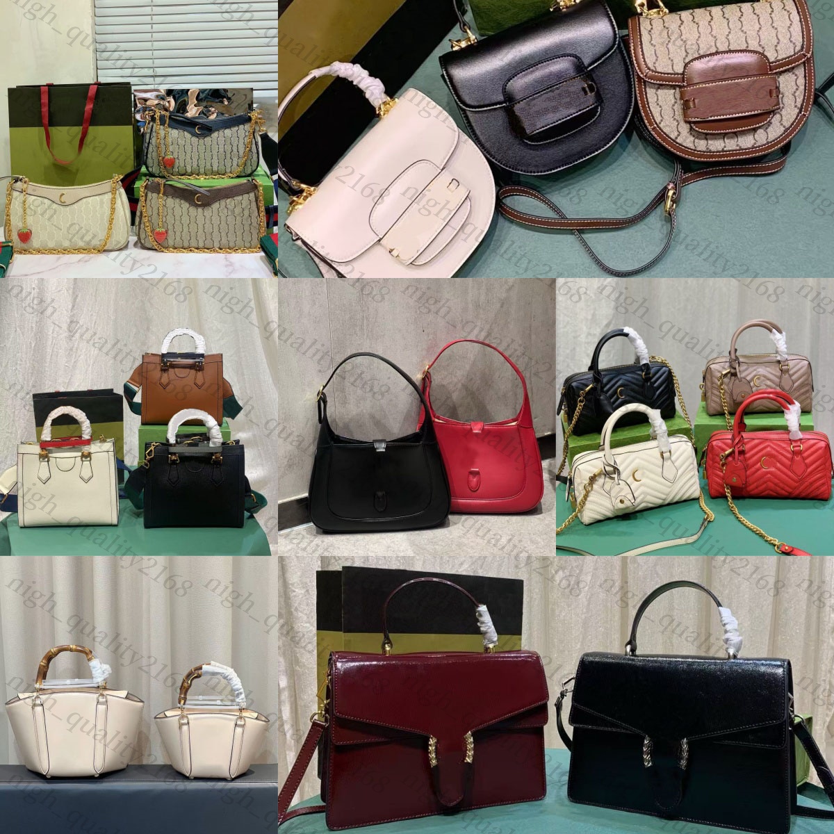 10ADesigner Underarm Bag Shoulder Bag Leather Cowhide Handbag Women's Fashion Design Chain Tote Bag High Quality Leather Bag Casual Trend Square Bag Baguette Bag