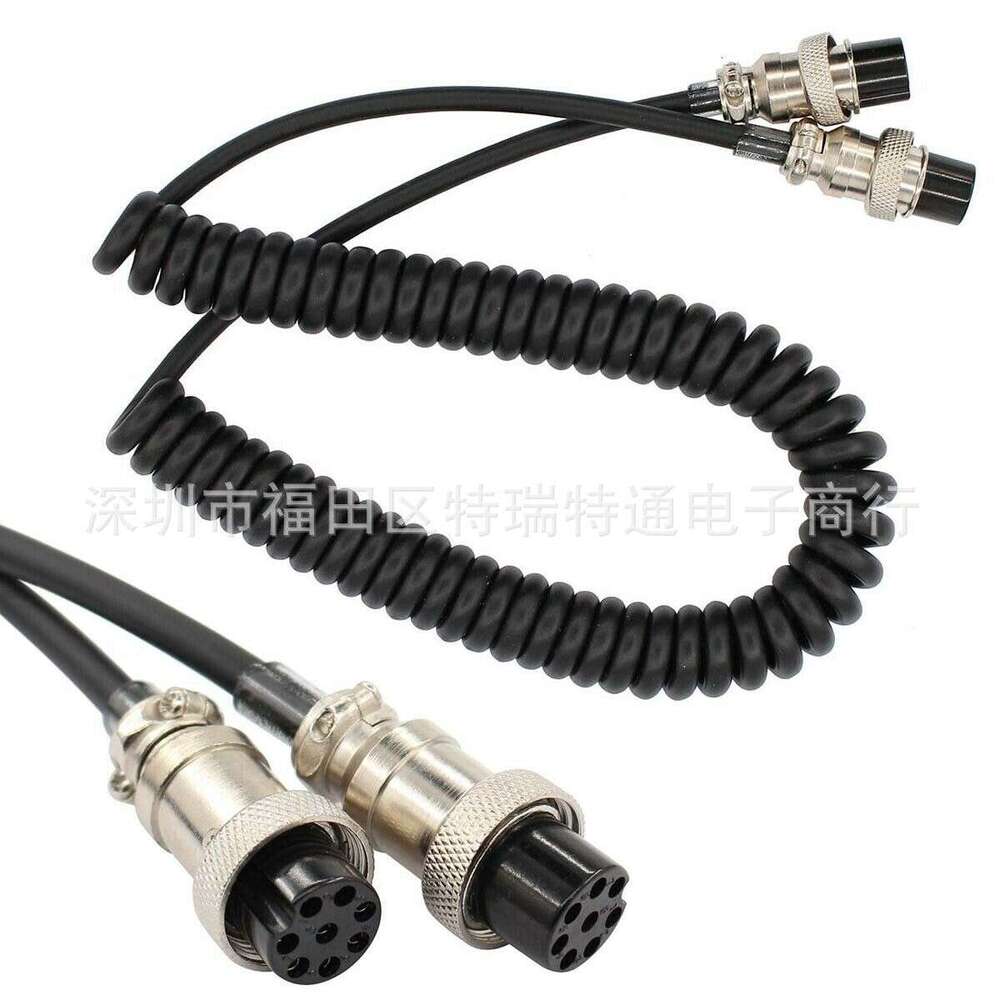 8-Core Aviation to Female Desktop Handheld Microphone Cable Compatible with Yaesu MD-1 MD-100 MD-200 etc