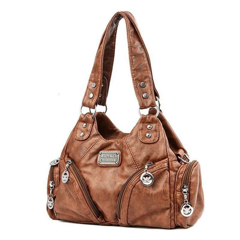 Designer bag Soft Pu Leather Brand Girls Shoulder Black HandBags Tote New Arrival Mini Small Motorcycle Bags Crossbody for Women