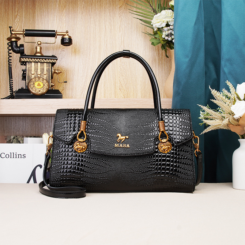 MASA Single Shoulder Crossbody New Versatile Middle Aged Mother Bags Women S Minimalist Handbags Tote Bag