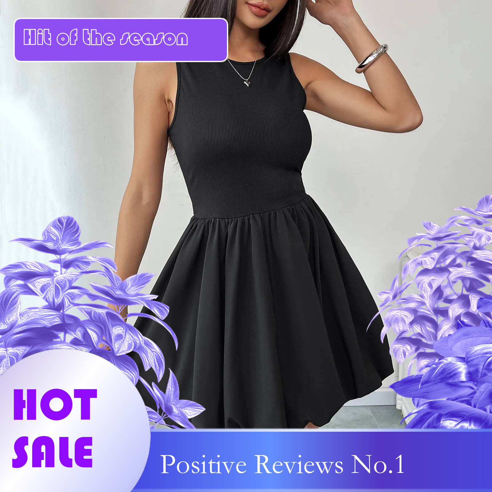 Dongdumaoyi Woman Dresses Sleeveless Short Party Pleated Tank Black Women Elegant Solid Burgundy Mini Dress