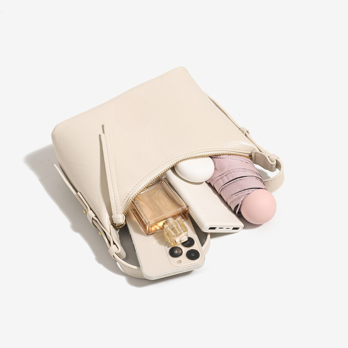 Designer's new Hobo cowhide armpit bag, fashionable handbag, crossbody bag