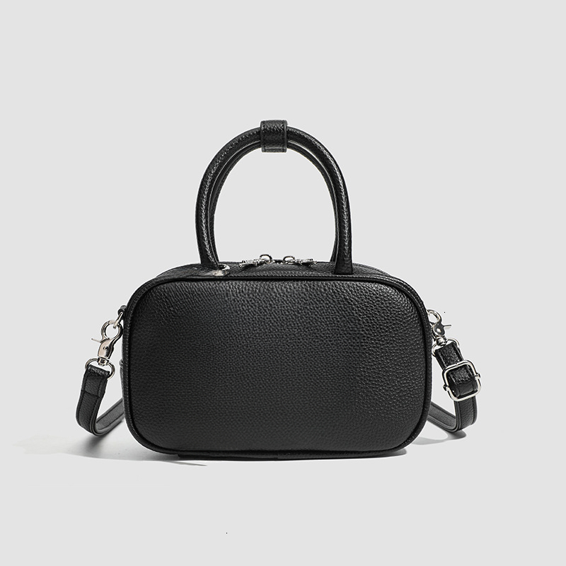 High end retro women's bowling bag 2025 new designer multifunctional Boston pillow bag