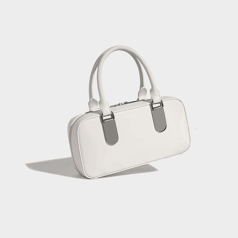 Designer Women's Bags Designer 2023 New High-End Boston With Niche Design, Bowling Pillow, Hand-Held One Shoulder Crossbody Fashion Bag