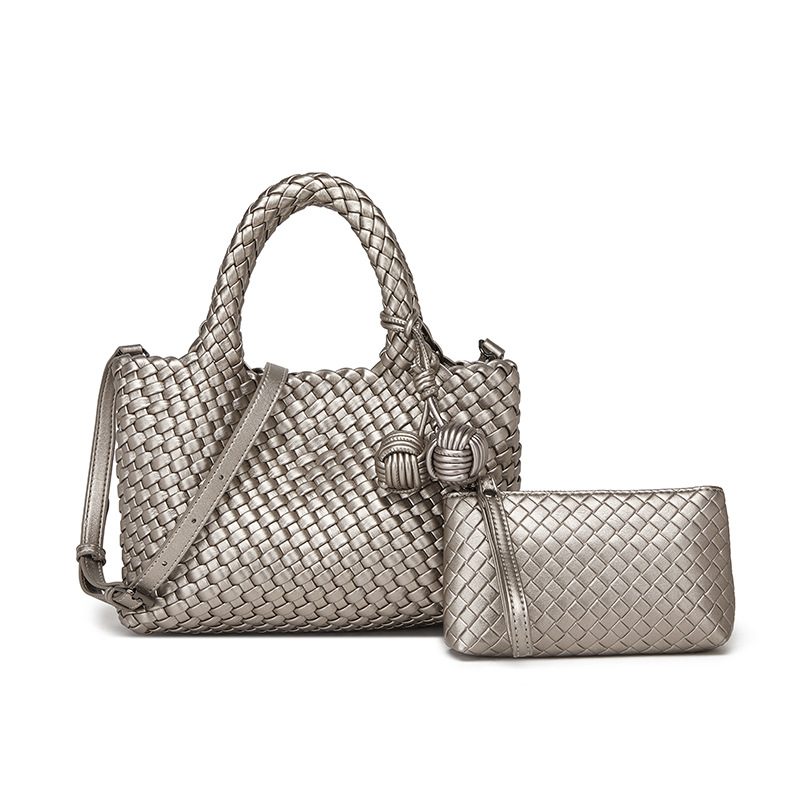 Free shipping designer bags hot selling new high-end texture hand woven bags for women, fashionable personalized handbags, hanging decorations, and fr