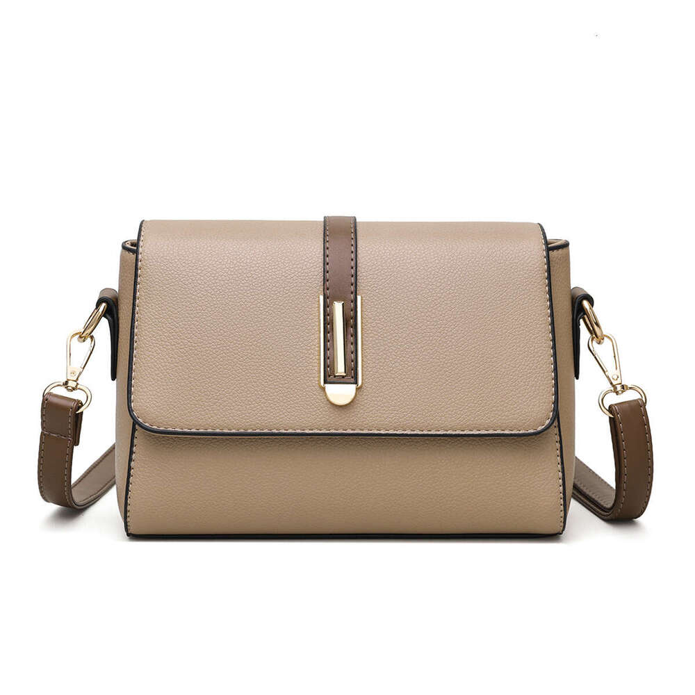 Small Square Women's Handbag New Fashionable Soft Women's Shoulder Bag Designer Bag Women's Solid Color Crossbody Bag