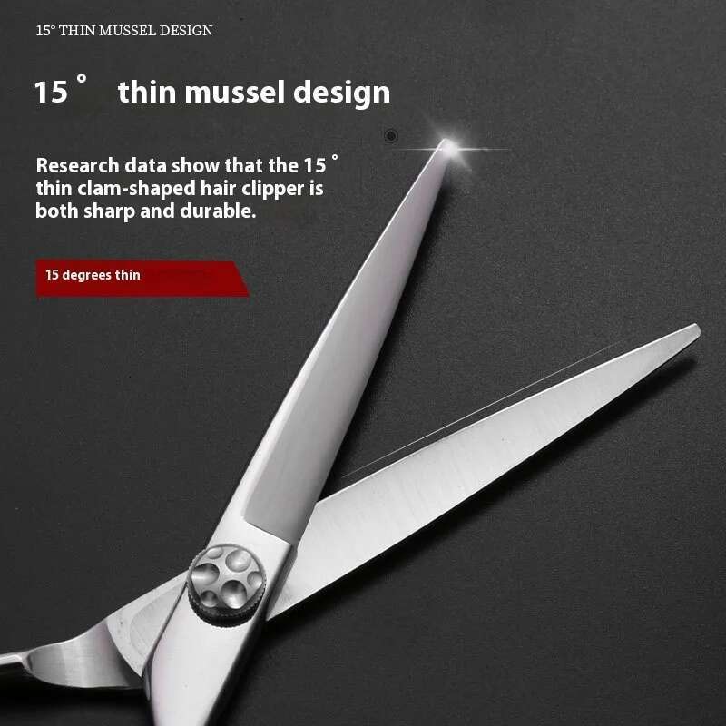6.0 440CProfessional Hairdressing Scissors,Home Haircut Barber/Salon thinning Texturizing Salon Scissor Suit