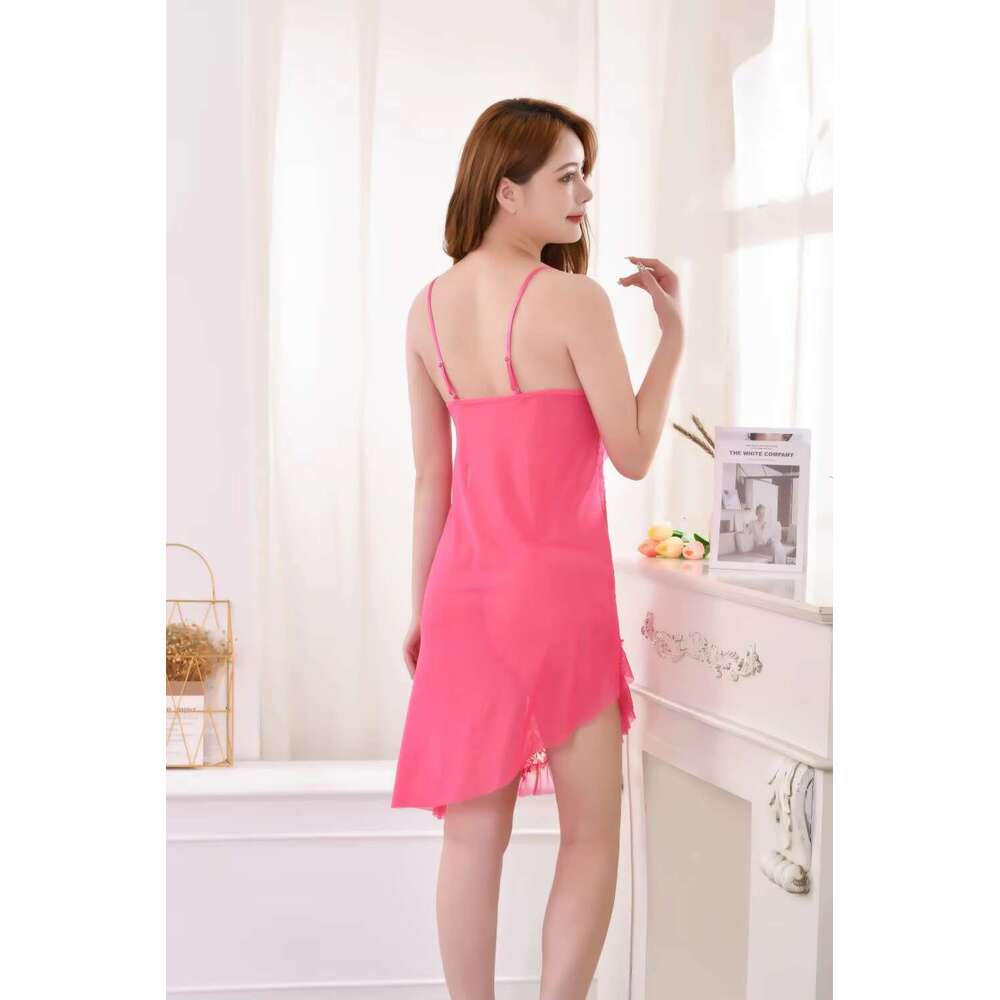 New Lace Evening Dress Non-Slip Irregular Solid Color Breathable Comfortable Women's Sexy Lingerie