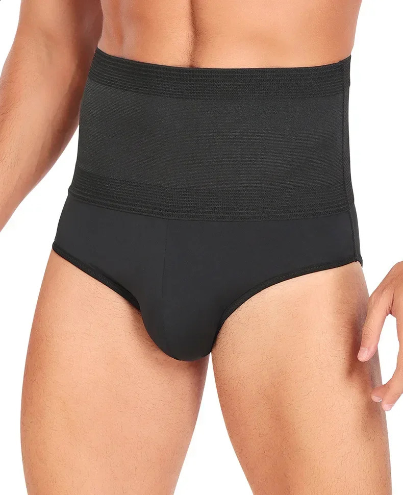 Shapewear Men Tummy Control Body Shaper Pants for Men Waist Trainer Panties Slimmer Thigh Breathable Underwear 250424