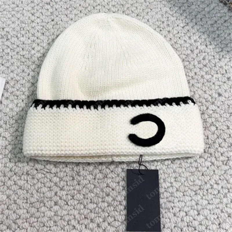 Womens Designer Beanies Winter Autumn Mens Wool Bonnet Luxury Warm Fitted Double Letters Soft Cashmere Street Fashion Beanie Hats -a1 -A1