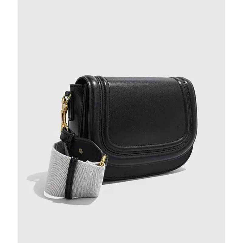 New With Wide Shoulder Straps And Diagonal Cross Armpit Saddle Bag, Trendy Women's Bag
