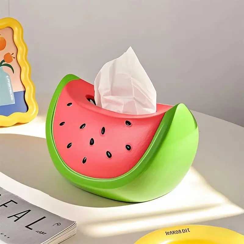 Portable Watermelon-Shaped Tissue Box For Home Living Room Or Porch DecorM251124