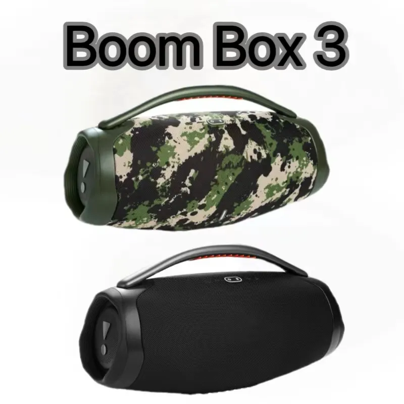 Speakers Boombox 3 Outdoor Portable Bluetooth TF card USB FM AUX Large Capacity Battery TWS Wireless Subwoofer Speaker