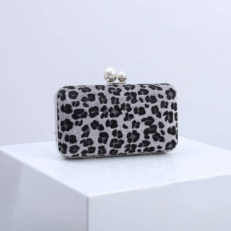 Dinner Bag Leopard Pattern Dinner Fashion One Shoulder Women S Handbag Dress Evening Bag KQ