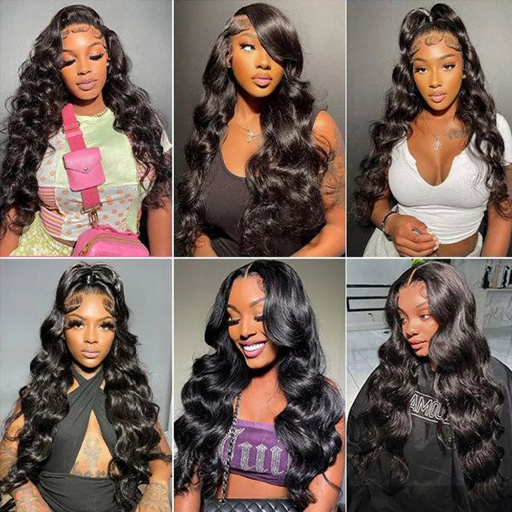 250 Density Invisible Drawstring Body Wave 360 hd Lace Front Wig Human Hair Hidden Strap 360 Glueless Wigs Upgrade Cap For Woman