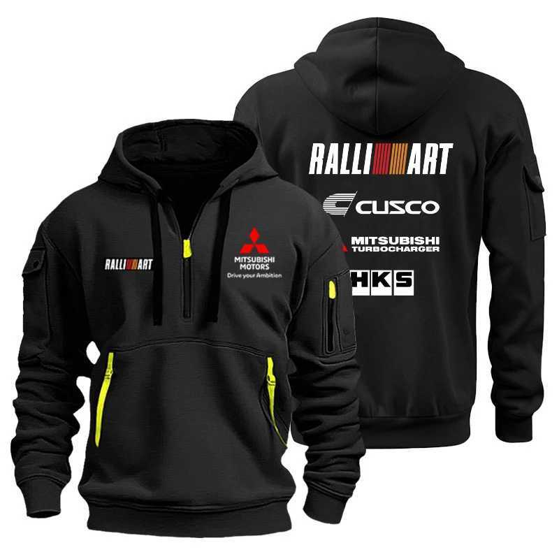 Mitsubishi Racing Team Sports Hoodie Unisex Oversized Top Evo Retro Sportswear Pullover Official 2022 S-5XL M251124
