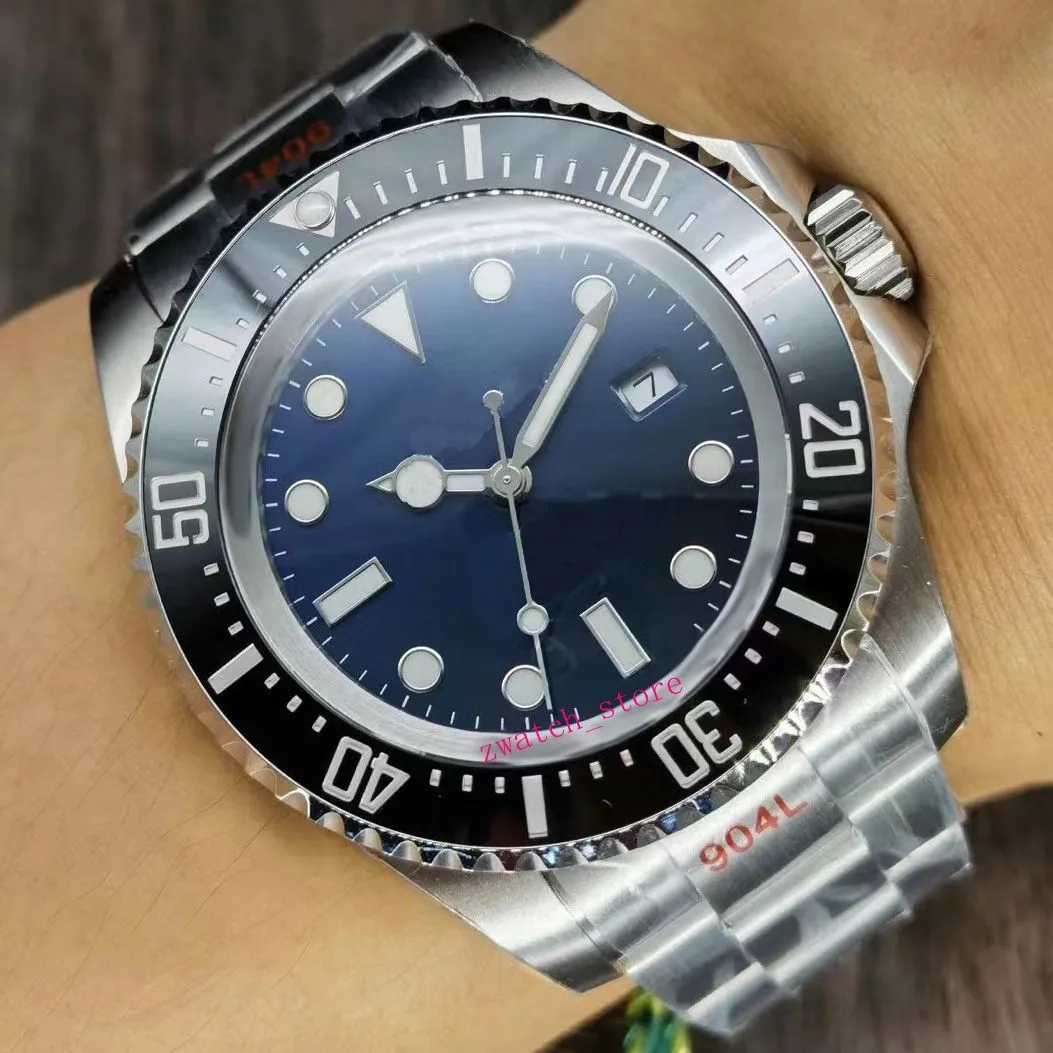 High-quality men's wristwatch designer 44mm stainless steel automatic mechanical men's luxury wristwatch large dial 01