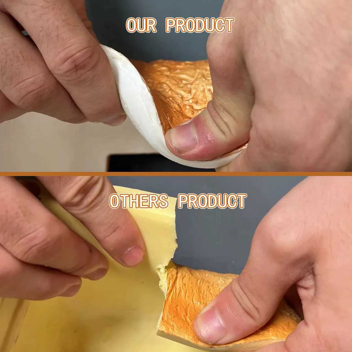 Simulation Bread Paper Extraction Box Living Room Home Tissue Box Advanced Light Luxury Tea Table Decorative OrnamentsM251124