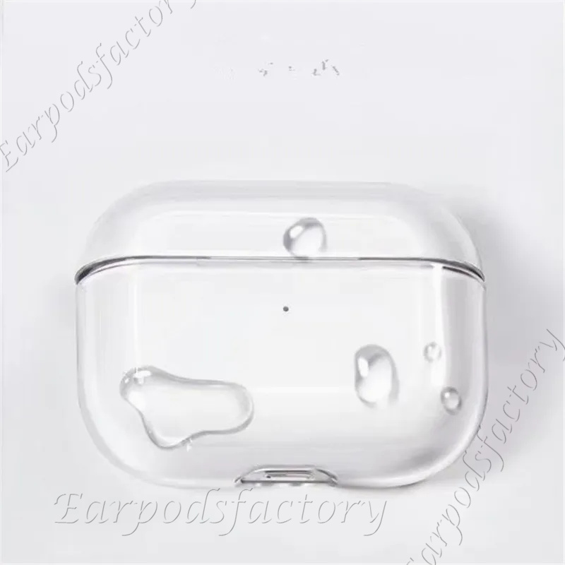 For Apple 2 3 4 headphones Accessories headphone max transparent TPU Wireless Pro Maxs Earphone wireless earbuds Protective Case