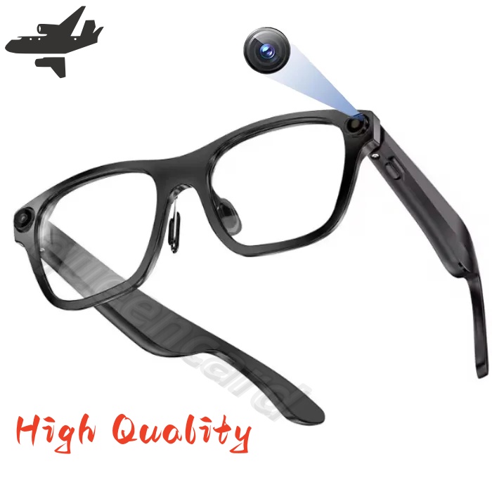 Smart Glasses Camera Video Recording Multifunctional Bluetooth Glasses for Men Women 26+ Languages Translation ChatGPT for Travel Business Music Calls
