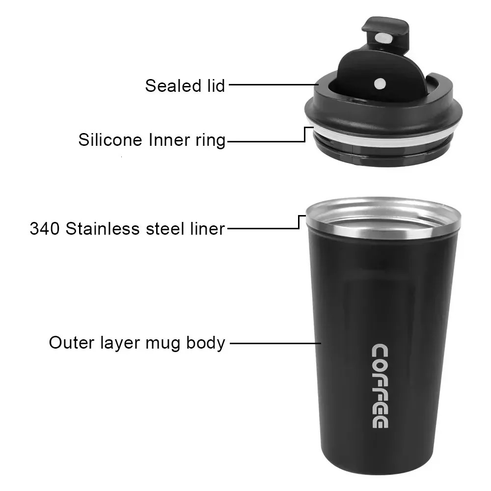 Leakproof Travel for Tea Water Coffee Cup 380/510ML Double-layer Insulation Cold And Thermo Cafe Thermos Mug 251114 W260226