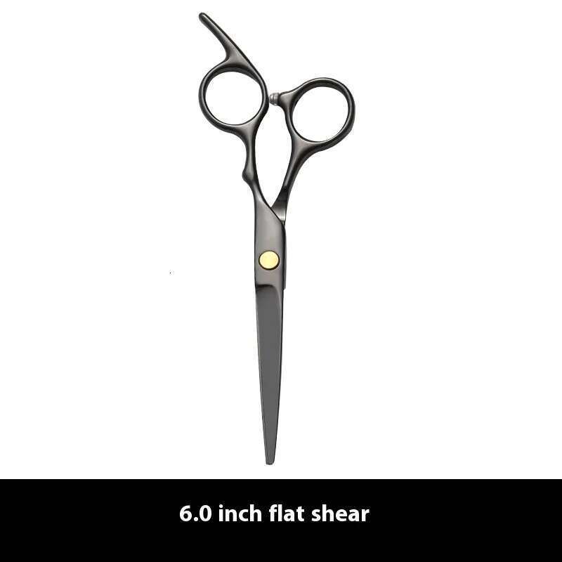 6.0Inch Barber Shop Professional Hairdressing Scissors,Straight Snips Thin Shredded Hair Thinning Scissors Household Applicable