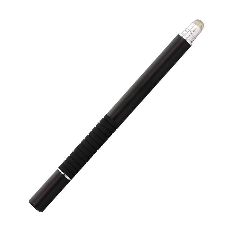 2 in 1 Customized logo Tablet Disc Metal Capacitive Stylus Pencil for Laptop Factory Price Touch Screen Pen Metal Stylus Tip Pen
