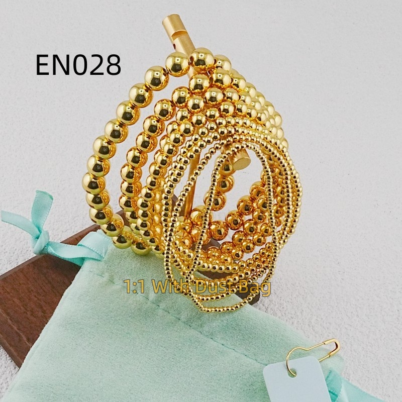 hallofriend Enewton 1:1 Jewelry Gold Pearl Beaded Bracelets Bangles For Women Birthday Christmas Gift EN028