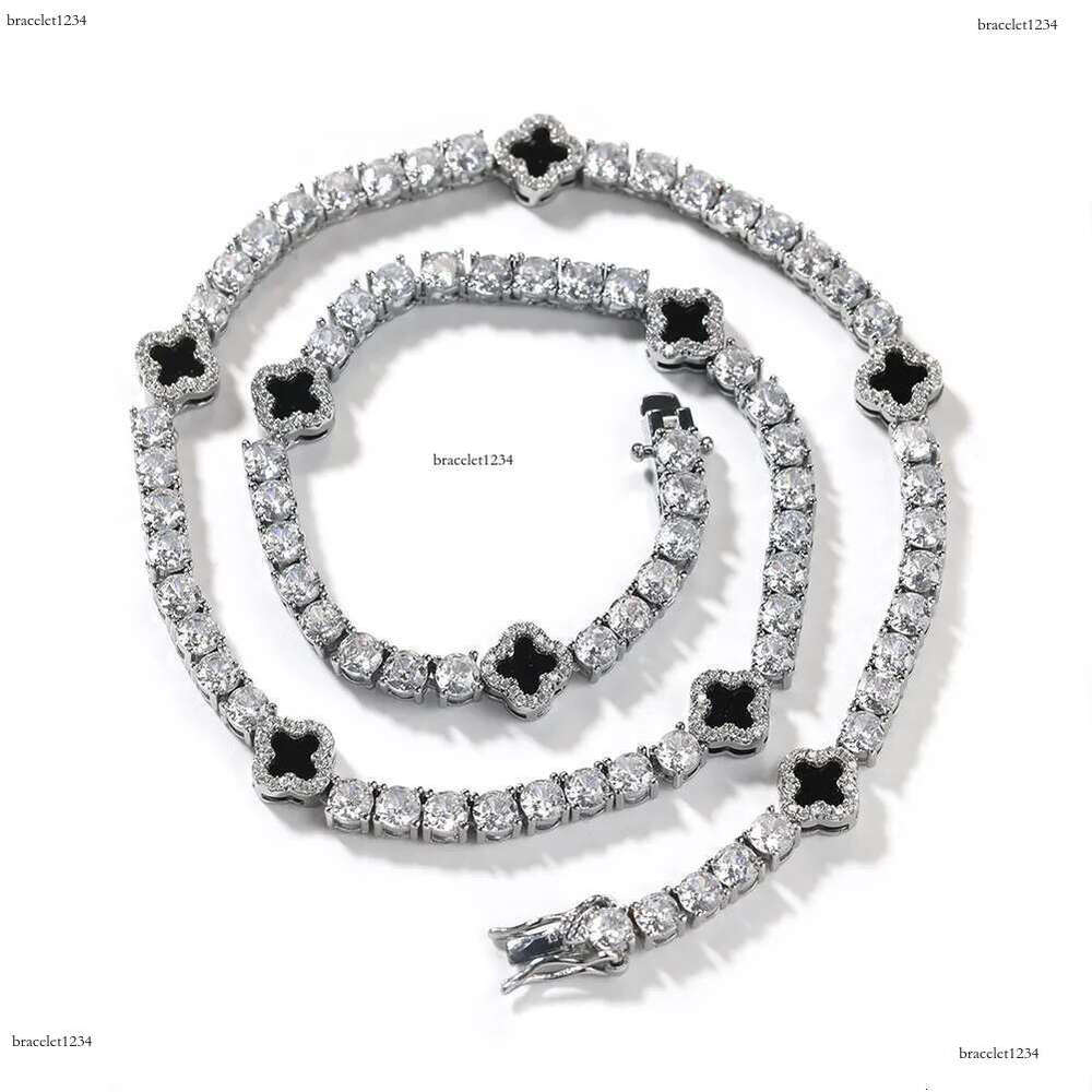 Hip Hop Cross wer Tennis Chain Necklace Bracelet 5A Zircon Women Mens Jewelry