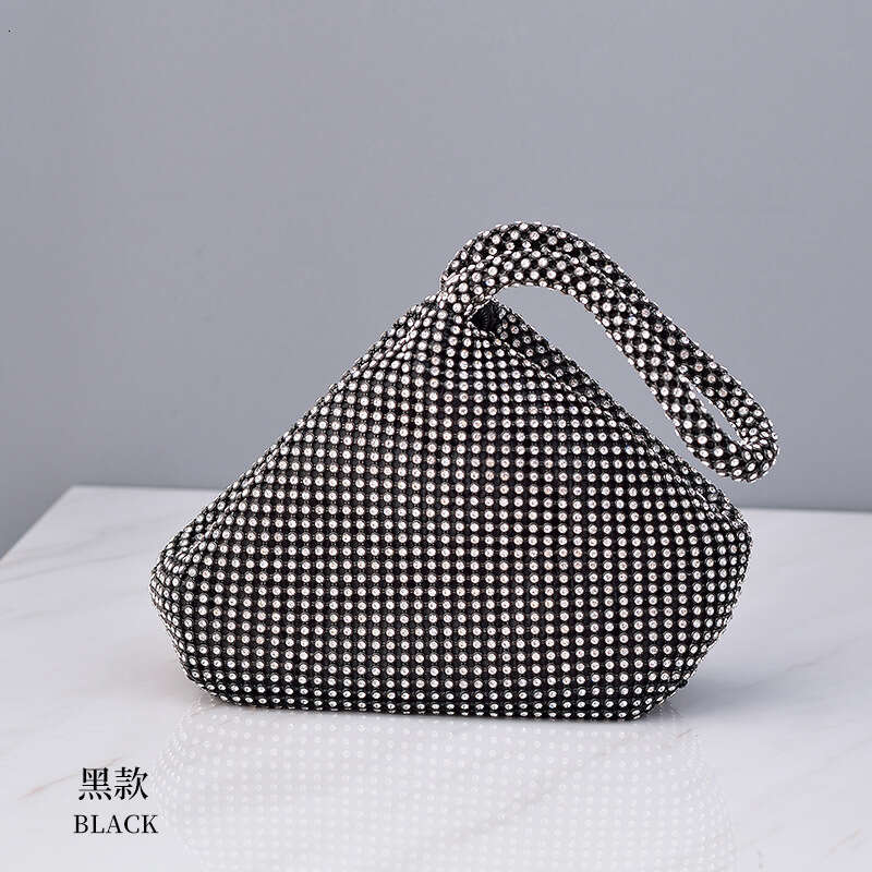 Dinner Bag Fashionable With Diamond Inlaid Large Landmine Handmade Versatile Banquet Evening Bag Hand Held Women S Bag KQ