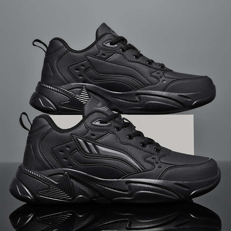 four seasons leather waterproof sports versatile youth free shipping designer 5080 running nonslip couple casual autumn winter fleecelined mens shoes