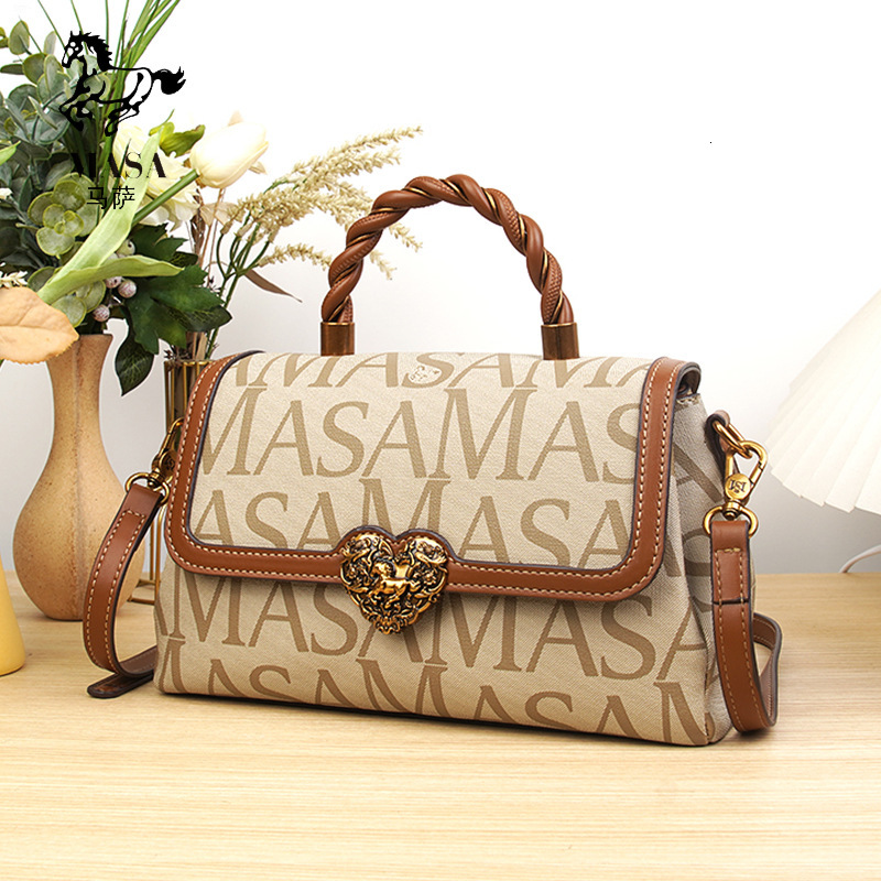 High End Ladies Summer New Print Versatile Large Capacity Handbag Temperament Commuting Shoulder Crossbody Tote Bag