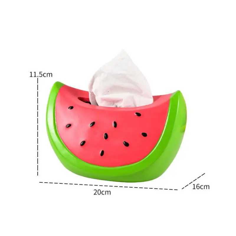 Portable Watermelon-Shaped Tissue Box For Home Living Room Or Porch DecorM251124