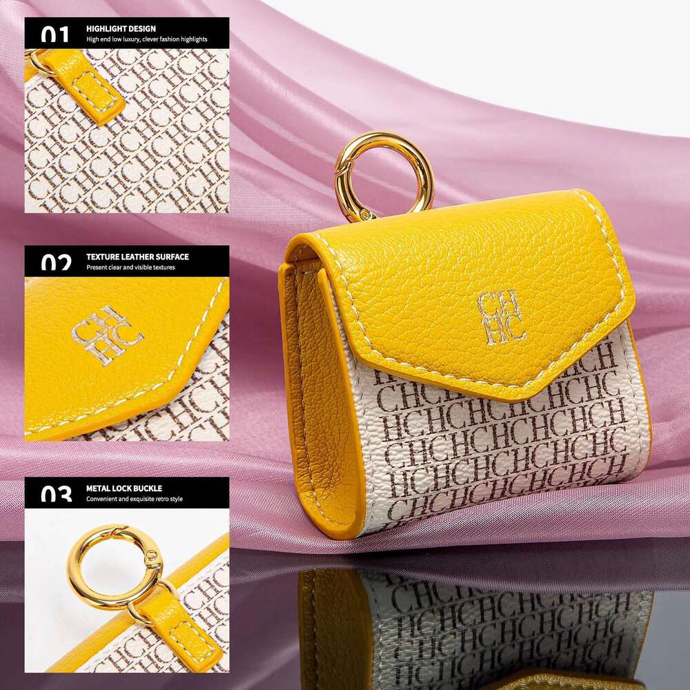 CHCH Key 2025 New Mini Wallet Earphone Bag