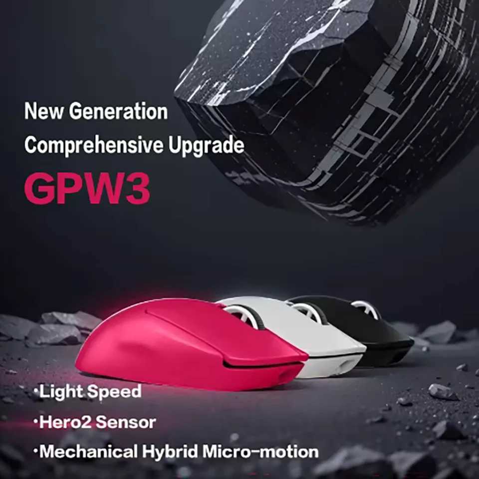 G PROX SUPERLIGHT 2 / G PROX SUPERLIGHT Mouse Wireless Gaming Mouse New Ergonomic Design 95hours Long Batter LifeM251124