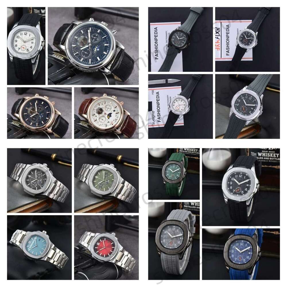 AAA Pateke Philiply Watch Luxury Mens Designer Super Clone Watch Man Moissanite Watch Pateckedly Philipes Quartz Mechanical Automatic Stainless Steel Watch a2