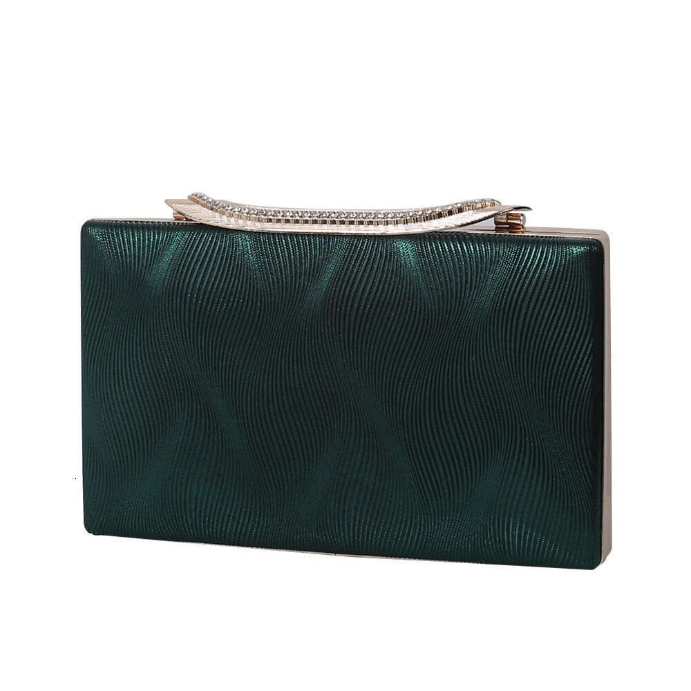 Dinner Bag New Banquet Fashionable Shoulder Handheld Evening Dress Versatile Small Square Bag KQ