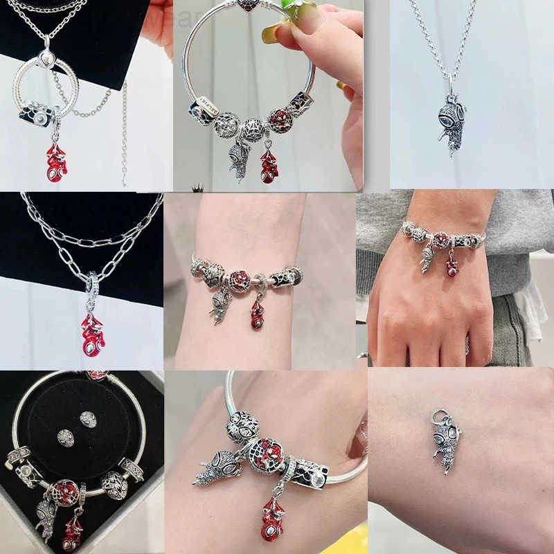 Disney Stitch Rescuer Charms Beads For Original 925 Sterling Silver Bracelet Necklace For Women Jewelry H251124