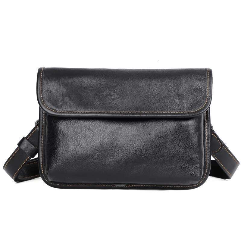 Designer Bag High Quality Genuine Leather Bags Natural Cowskin Men Messenger Vintage Men's Cowhide Shoulder Crossbody Phone Bag