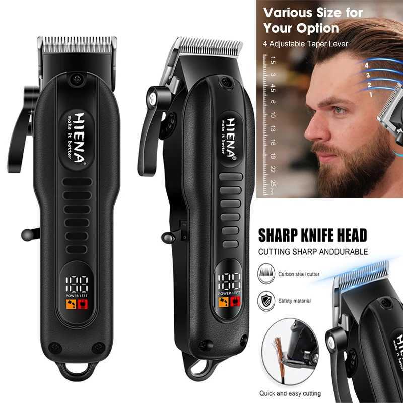 HIENA Electric Razor Mens Hair Clippers set Trimmer Shavers professional barber machine Cordless Hair cutting Shaving clipper L251124
