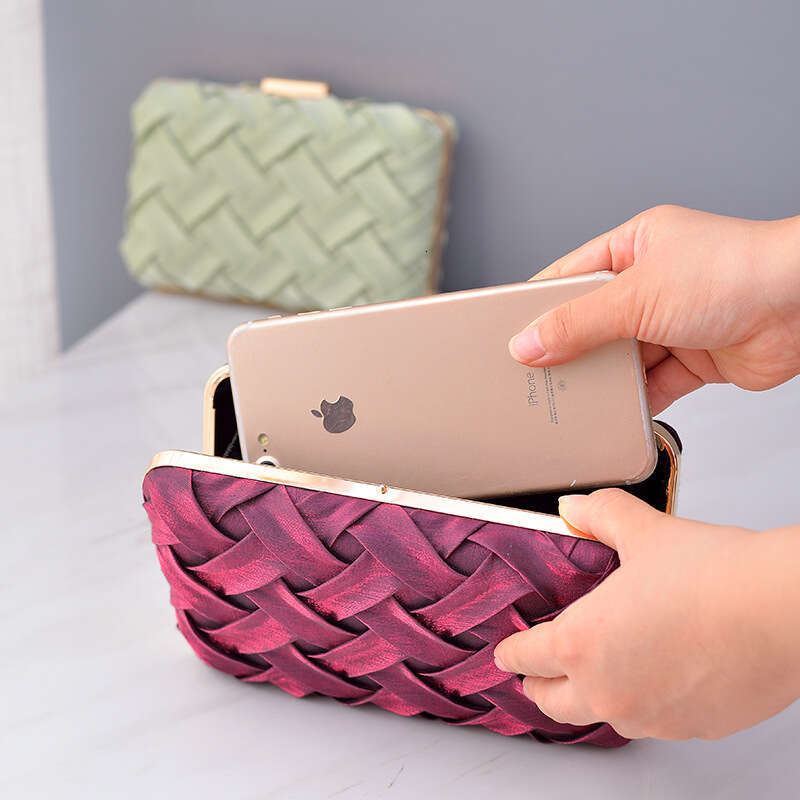 Dinner Bag Banquet Party Wallet Shoulder Small Square Bag Handmade Banquet Handbag Women S Bag KQ