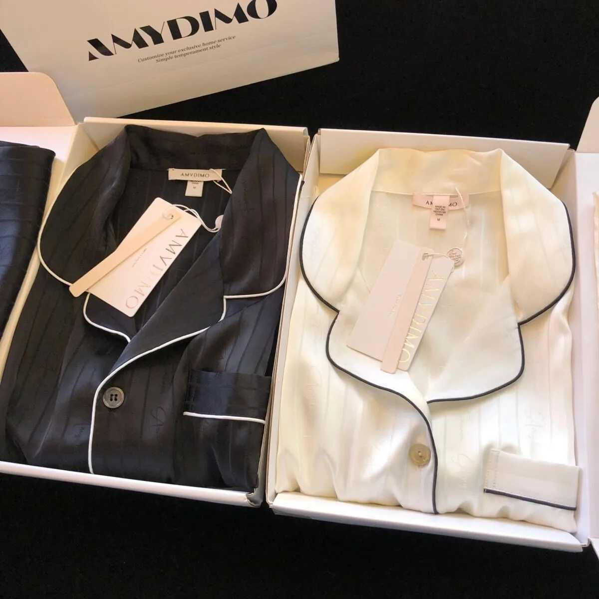 Summer Ice Silk Nightwear for Couples Cardigan Women Nightwear Short Sleeves Shorts Mens Elegant Pajamas pijamas para parejasW251124