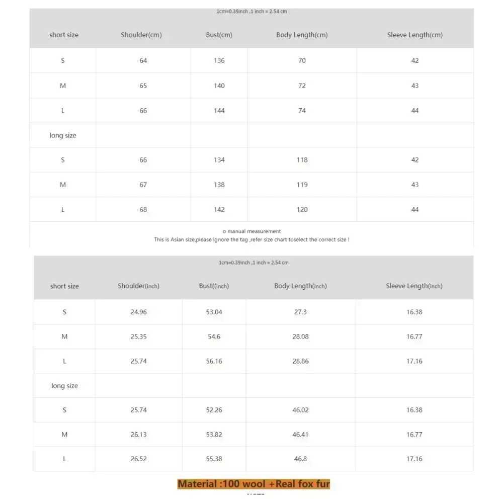 Cashmere Coat Double-sided Woolen Jacket Women Removable Cuffs Fox Fur Jacket Winter Temperament Short and Long Real Wool Coat J251124