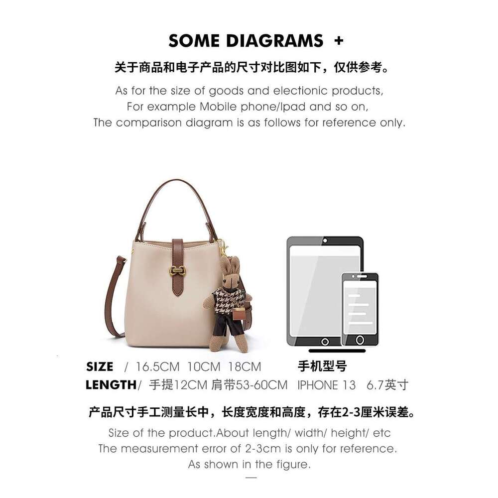 Women New Crossbody Casual Versatile Texture Handbag Women S Summer Bucket Bag
