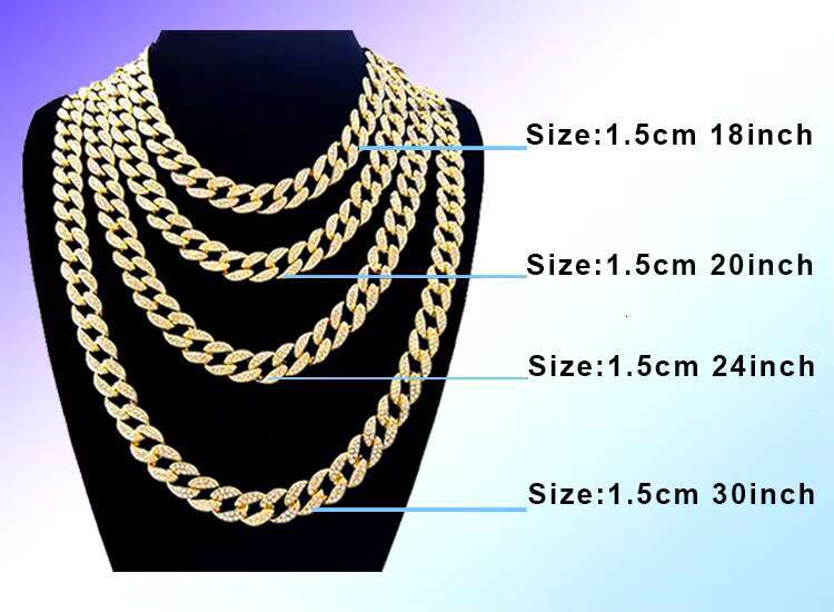 Beautiful Cool Cuban Chain Exquisite GRA VVS Moissanite Diamonds Sterling Silver 925 Custom Hip Hop Cuban Necklace